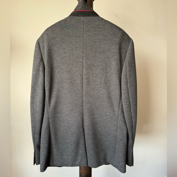 Express Photographer Fitted Gray Blazer - Picture 5 of 6